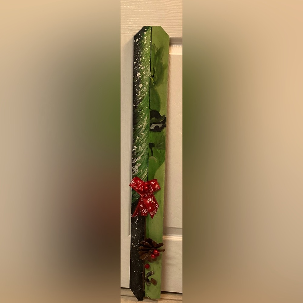 Hand painted indoor / outdoor wooden decor